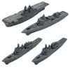 LEAN TOYS Conjunto militar Soldados Veículos Navios Aviões de combate Base 54 unid.
