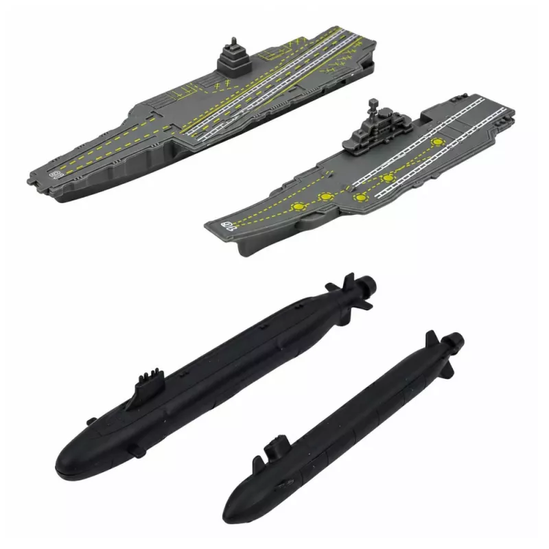 LEAN TOYS Conjunto militar Soldados Veículos Navios Aviões de combate Base 54 unid.