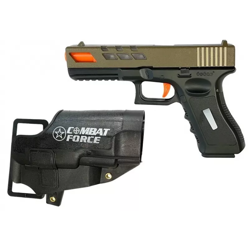 LEAN TOYS Conjunto de Brinquedo Militar Pistolas de Balas de Espuma MP7