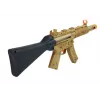 LEAN TOYS Conjunto de armas militares espingarda pistola auscultadores apito luzes