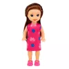 LEAN TOYS conjunto de bonecas mini com caixa registadora, vendedora, hambúrguer, acessórios de gelado