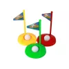 LEAN TOYS Conjunto de Minigolfe para Crianças, Tacos, 12 Peças
