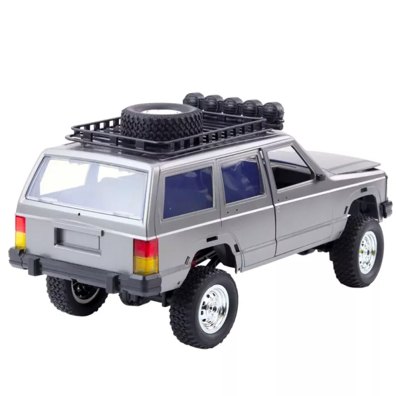 LEAN TOYS MN78 Veículo todo-o-terreno RC telecomandado 4x4 prateado 1:12