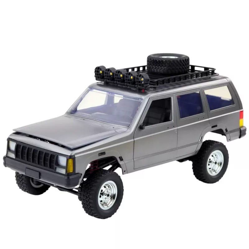 LEAN TOYS MN78 Veículo todo-o-terreno RC telecomandado 4x4 prateado 1:12