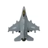 LEAN TOYS Modelo de avião com acionamento por fricção, azul-marinho ou cinzento