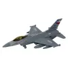 LEAN TOYS Modelo de avião com acionamento por fricção, azul-marinho ou cinzento