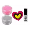 Conjunto 2 em 1 LEAN TOYS de fazer pulseiras e pintar unhas com contas e vernizes