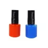 LEAN TOYS Conjunto de Verniz de Unhas com Vernizes, Brilhos, Autocolantes e Anéis