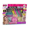 LEAN TOYS Conjunto de verniz de unhas com vernizes canetas e autocolantes coloridos