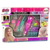 LEAN TOYS Conjunto de decoração de unhas pinos para unhas dispensadores de glitter diamantes