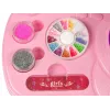 LEAN TOYS Conjunto de verniz de unhas com glitter para unhas secador e autocolantes