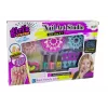 LEAN TOYS Conjunto de nail art para pequenas senhoras Estúdio de arte de unhas