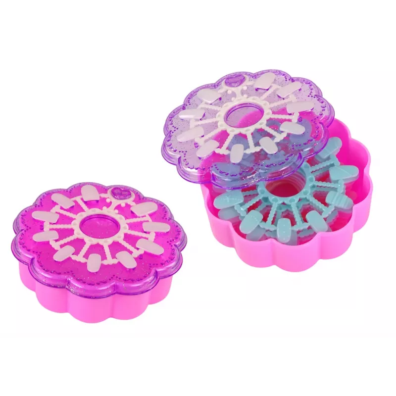 LEAN TOYS Conjunto de nail art para pequenas senhoras Estúdio de arte de unhas