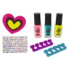 LEAN TOYS Conjunto de nail art para pequenas senhoras Estúdio de arte de unhas