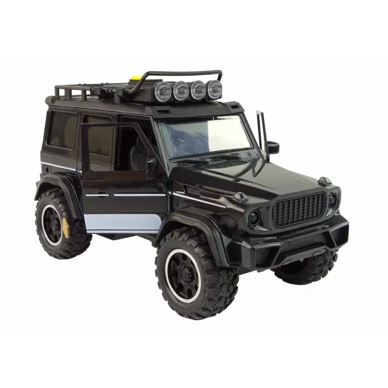 LEAN TOYS Carro Todo-o-Terreno 1:14 Motor de Fricção Preto