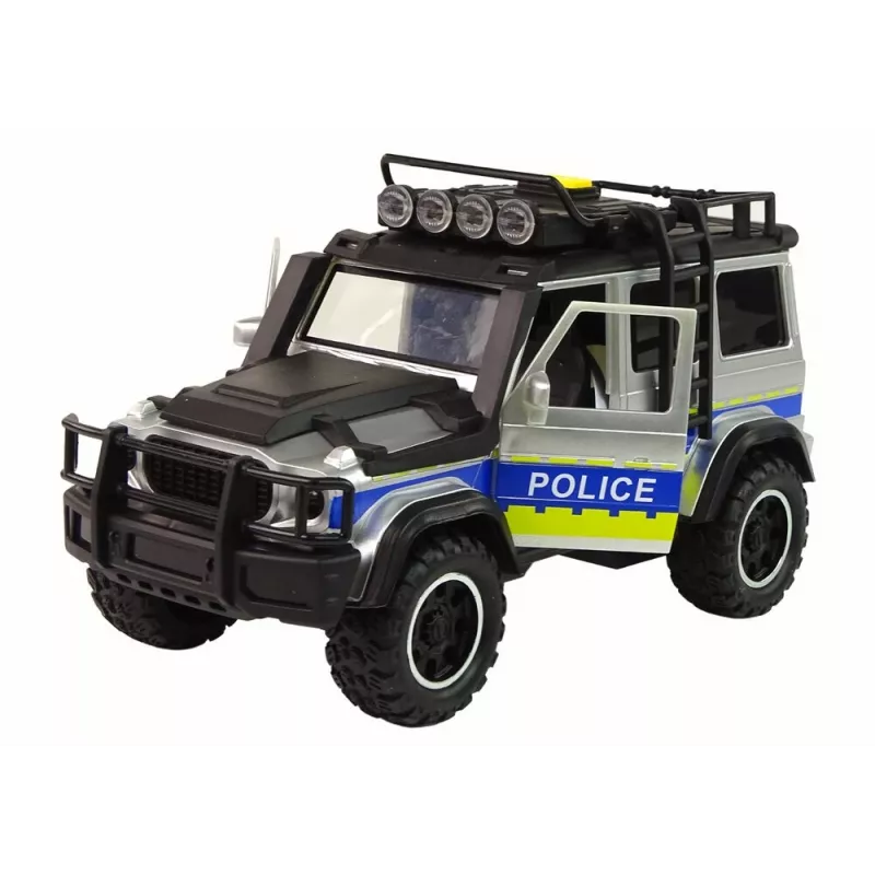 LEAN TOYS Carro de polícia off road 1:14 com tração por fricção