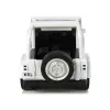 LEAN TOYS Carro de polícia todo-o-terreno branco