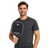 Conjunto de raquetes de pickleball, ténis e badminton LEAN TOYS com 2 bolas preto e cinzento