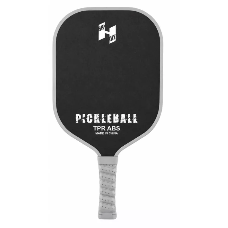 Conjunto de raquetes de pickleball, ténis e badminton LEAN TOYS com 2 bolas preto e cinzento
