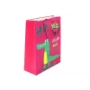LEAN TOYS Saco de Papel Rosa 32cm x 26cm x 10cm