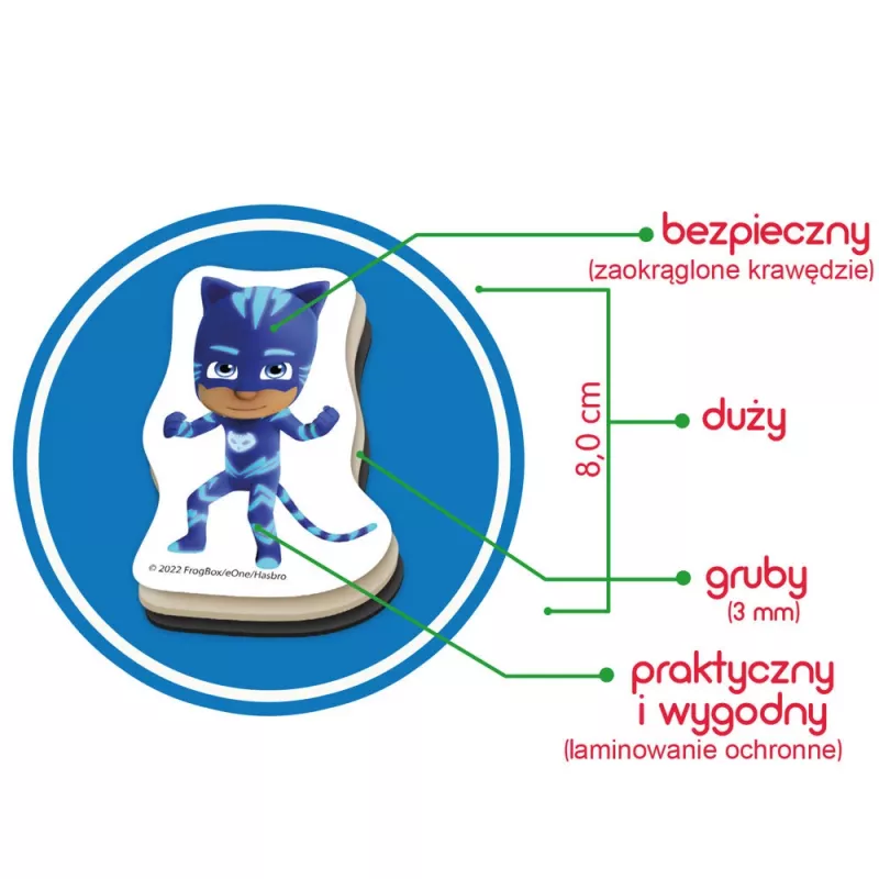 Conjunto de ímanes PJ Masks LEAN TOYS ME 5031-31
