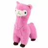 LEAN TOYS Peluche alpaca lhama – ultra macio e fofo rosa 28 cm