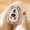 LEAN TOYS Aquecedor de Mãos Peluche Ouriço Recarregável Bege 45°C / 55°C / 65°C