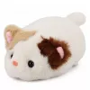 LEAN TOYS Gatinho de peluche mascote peluche macio pequeno branco 16 cm