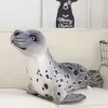 LEAN TOYS Peluche Mascote Foca Cinzento 37cm