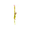 LEAN TOYS Peluche Macaco Mascote com Som, Amarelo 80 cm