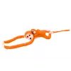Peluche macaco com mascote bebé LEAN TOYS, Laranja com som 70 cm