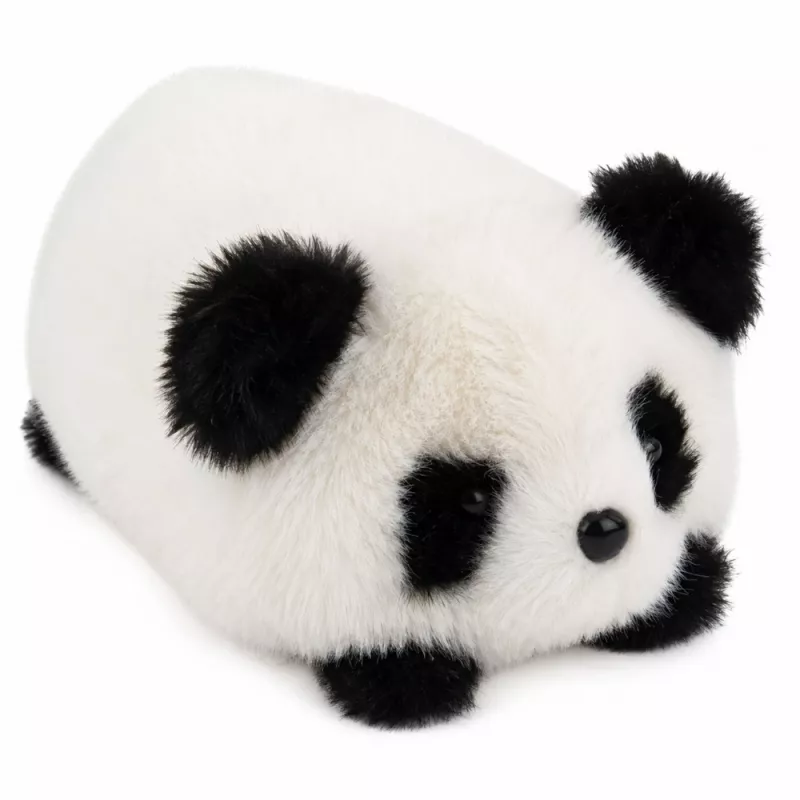 LEAN TOYS Panda de peluche preto e branco 16 cm