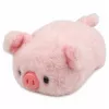 LEAN TOYS Porco de peluche mascote peluche macio rosa 16 cm