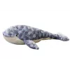 LEAN TOYS Peluche mascote baleia cinzento 90 cm