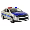 LEAN TOYS carro de polícia 1:14 fricção sons luz prateado