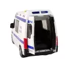 LEAN TOYS Carro de Polícia com Motor de Fricção, Som e Luz