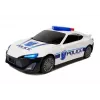 LEAN TOYS Carro de polícia Parque de estacionamento 2em1 Polícia carro pequeno som luz