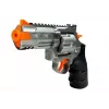 LEAN TOYS Conjunto de polícia revólver 20cm distintivo coldre apito efeitos de som e luz