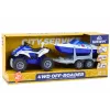 LEAN TOYS Quad da polícia com atrelado e barco a motor
