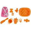 LEAN TOYS Boneca Bebé Grávida com Cabelos Longos e Acessórios