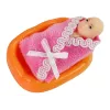 LEAN TOYS Boneca Bebé Grávida com Cabelos Longos e Acessórios