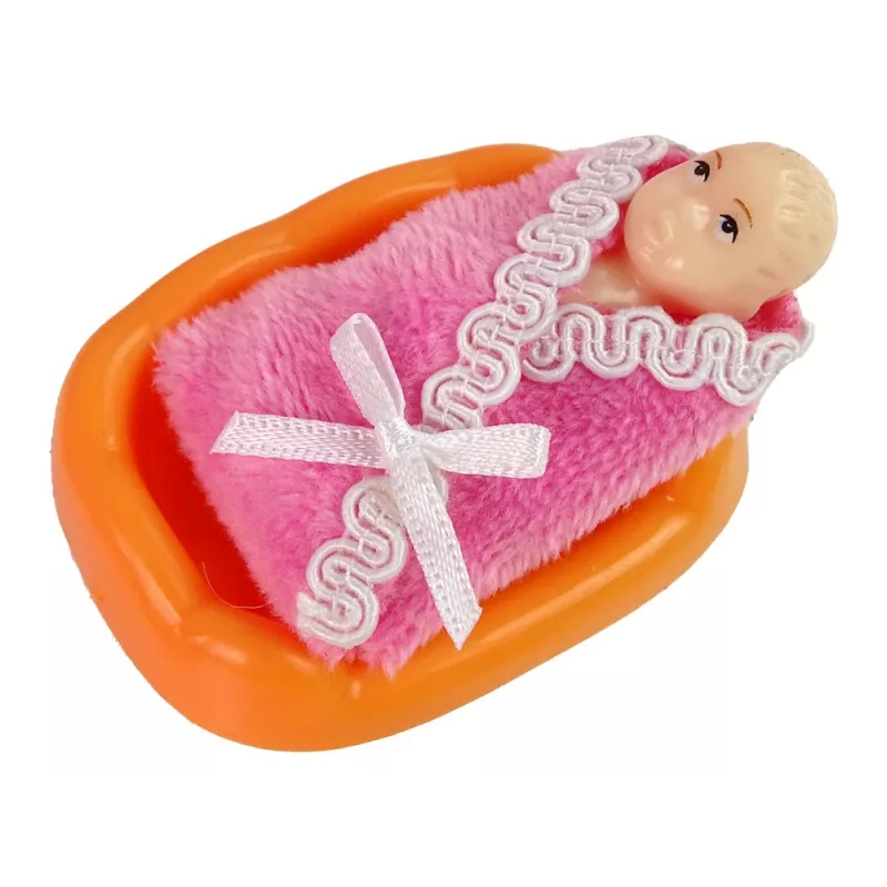 LEAN TOYS Boneca Bebé Grávida com Cabelos Longos e Acessórios