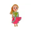 LEAN TOYS Boneca Bebé Grávida com Cabelos Longos e Acessórios