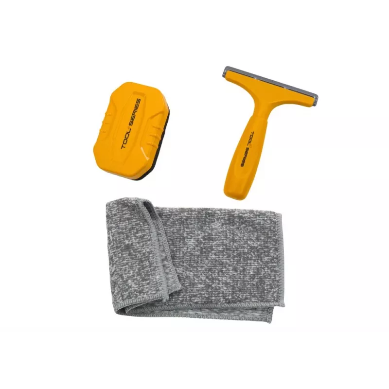 LEAN TOYS Máquina de lavar de alta pressão para crianças – conjunto de limpeza de brincar com pano, esponja e rodo, bomba manual, 750 ml, a partir dos 3 anos