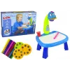 LEAN TOYS Projetor para Aprender a Desenhar Mesa Projetora Dinossauros