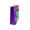 LEAN TOYS Saco de oferta de papel dinossauro roxo 32cm x 26cm x 10cm