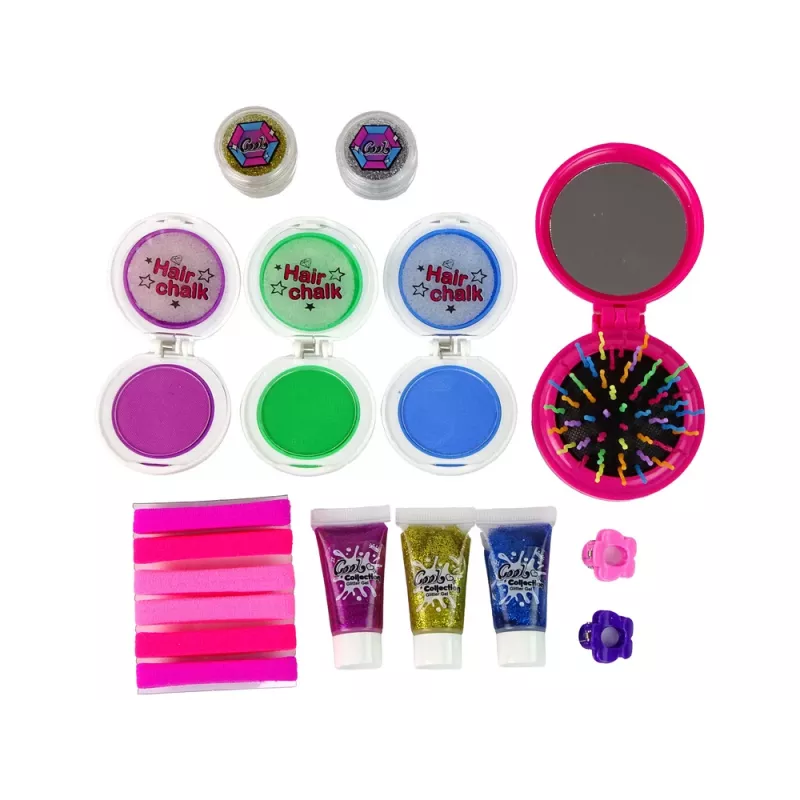 LEAN TOYS Conjunto de bolsa de beleza para decorar o cabelo