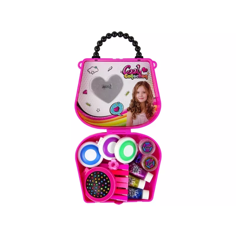 LEAN TOYS Conjunto de bolsa de beleza para decorar o cabelo