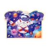 LEAN TOYS Puzzle num tubo Cosmos 28 peças