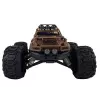 LEAN TOYS Carro de Rali Telecomandado Castanho 2.4G 1:18 35 km/h Controlo de Velocidade